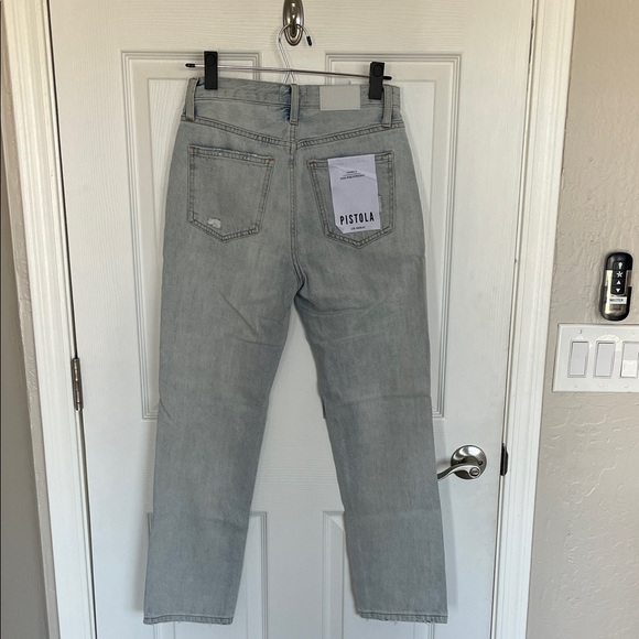 Pistola Charlie High Rise Straight Jeans NWT - Picture 2 of 5
